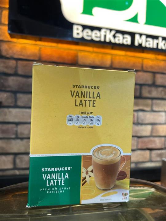 باکس پودر وانیل لته استارباکس 10 عددی